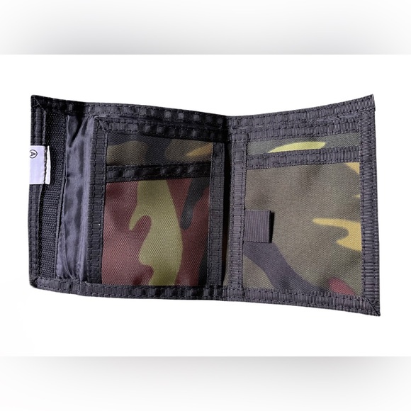 U.S Alteration Camouflage Green and Brown Wallet w/Velcro Closure NWT - Picture 6 of 7